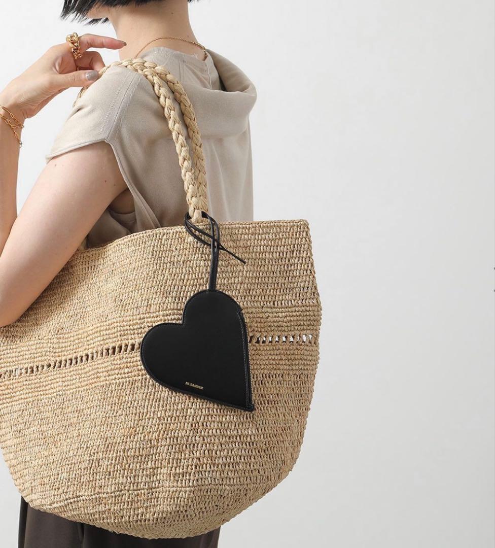 JIL SANDER ハート型ケース イエロー