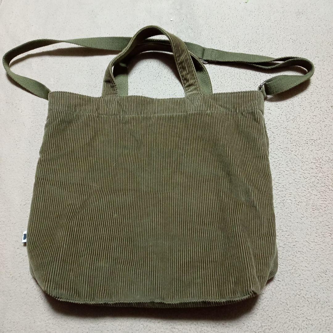 ナップタイム　naptime. Nissy 西島隆弘　コーデュロイバッグ　カーキ