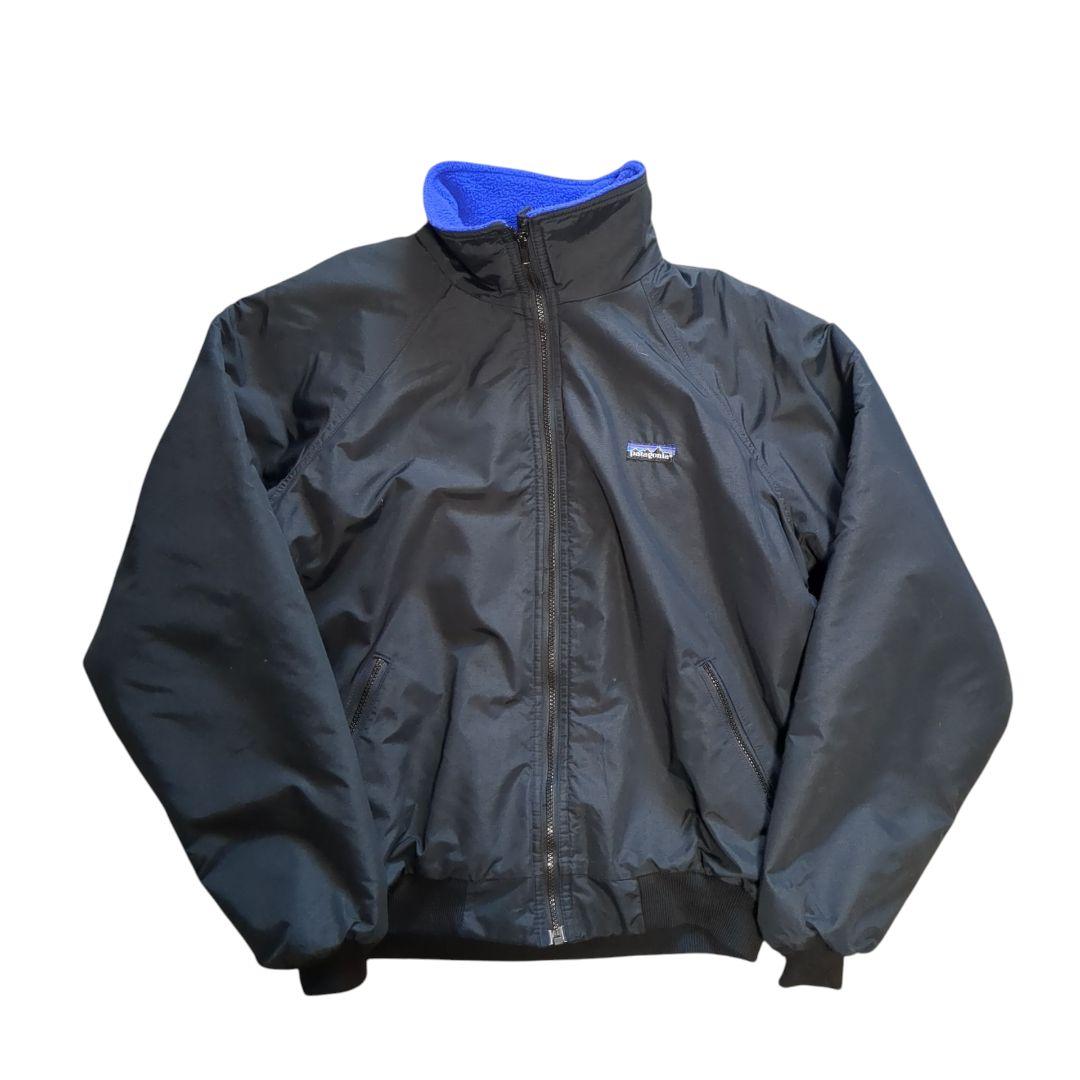 美品 80s USA製 Patagonia シェルドシンチラ ブラック Lサイズ