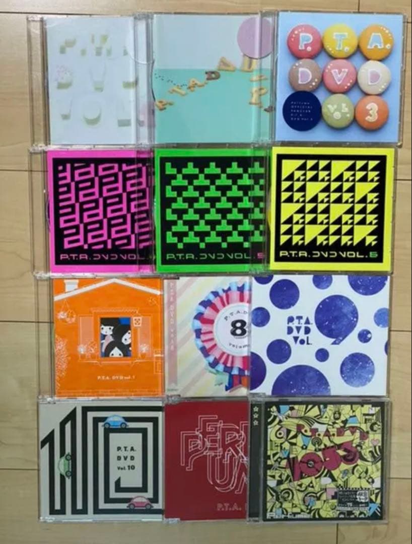 Perfume ファンクラブ限定 PTA DVD vol.1〜11+LIVE