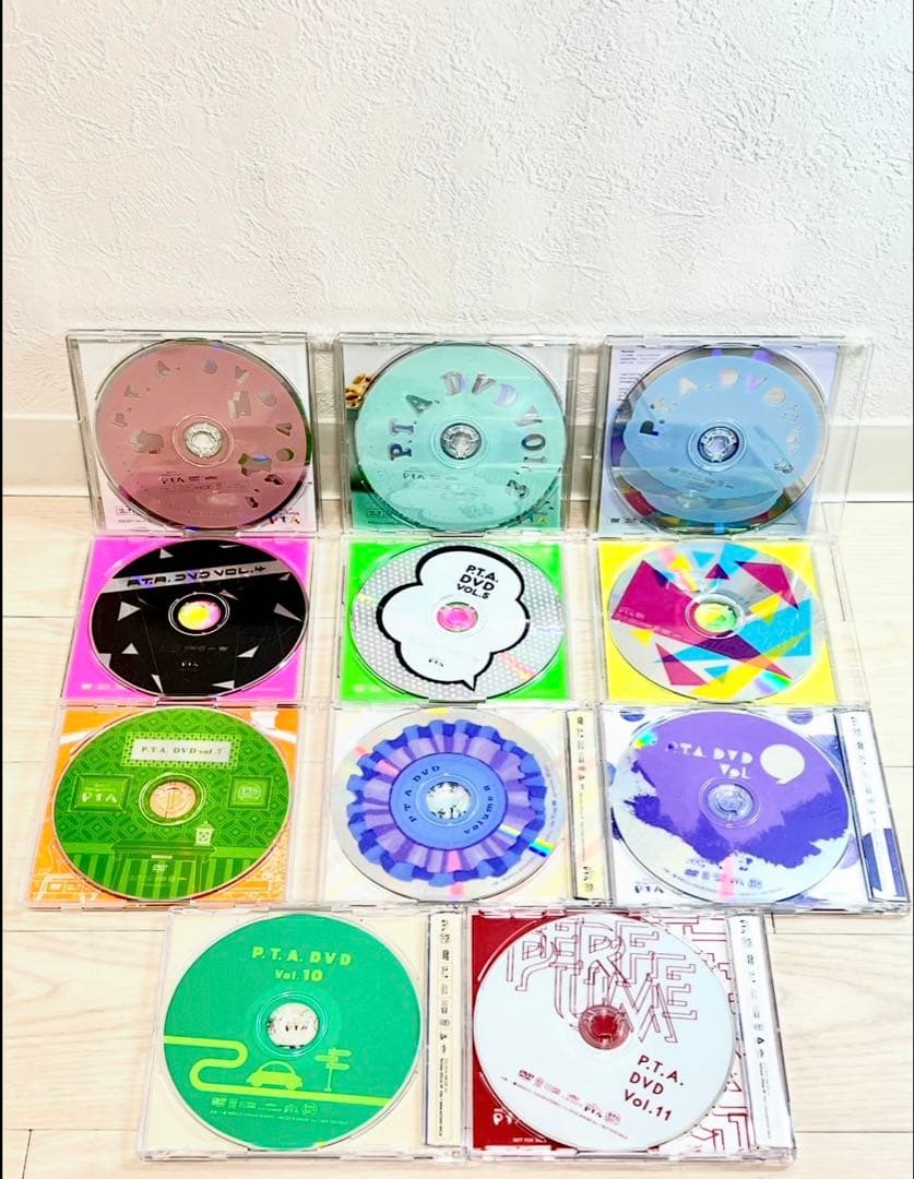 Perfume ファンクラブ限定 PTA DVD vol.1〜11+LIVE