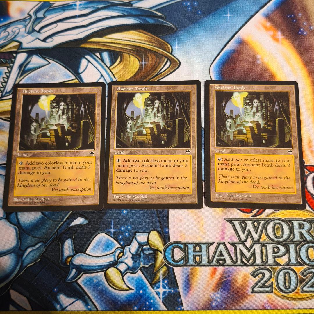 古えの墳墓 英語版 3枚 初版 古の墳墓 ancient tomb