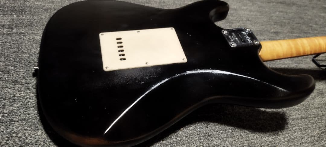 初期ロゴ Photogenic フォトジェニック エレキギター バリトラ杢ネック