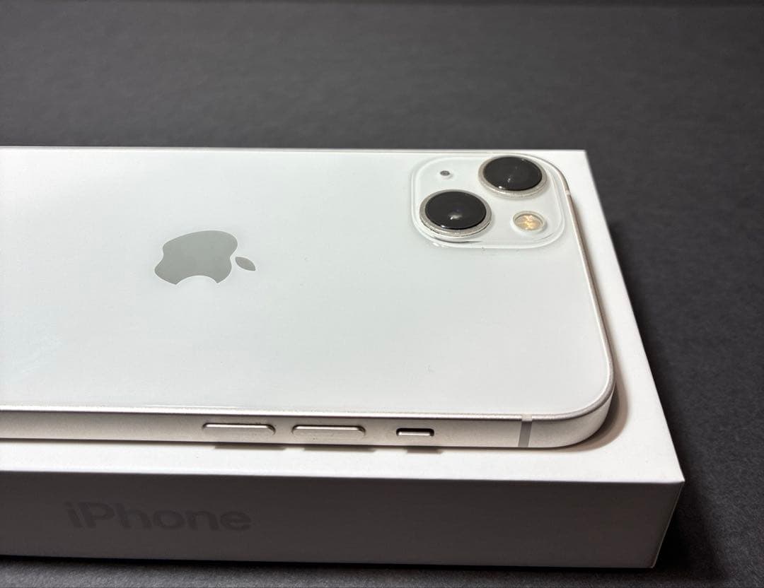 iPhone13 128GB SIMフリー スターライト ホワイト 動作問題なし