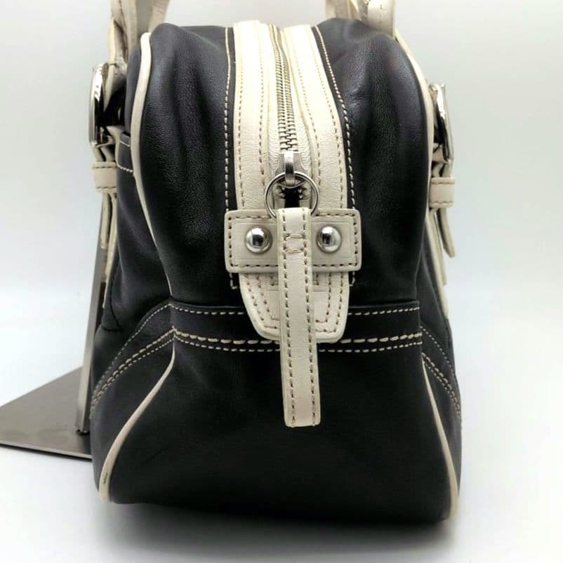 バッグ COACH Leather Mini Boston Bag y2k