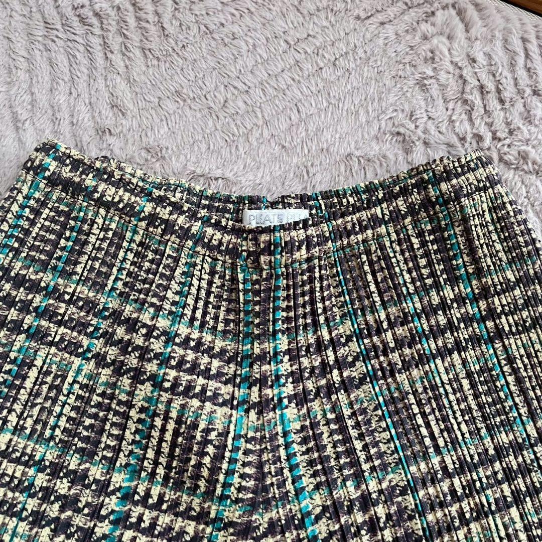 PLEATS PLEASE,プリーツプリーズ キュロット プリーツ パンツ