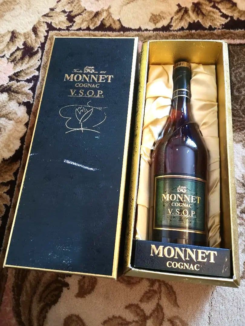 2【レア】MONNET コニャック V.S.O.P. 750ml ギフトボックス