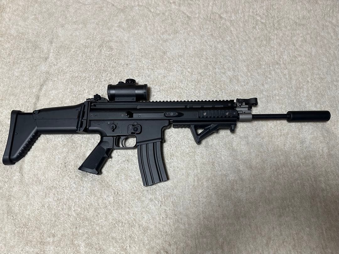 次世代電動ガン東京マルイ SCAR-L ブラック属品多数