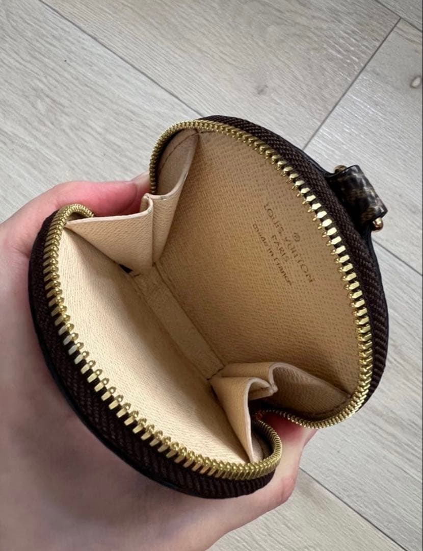 【美品】ルイヴィトン ショルダーストラップ ケース モノグラム カーキ