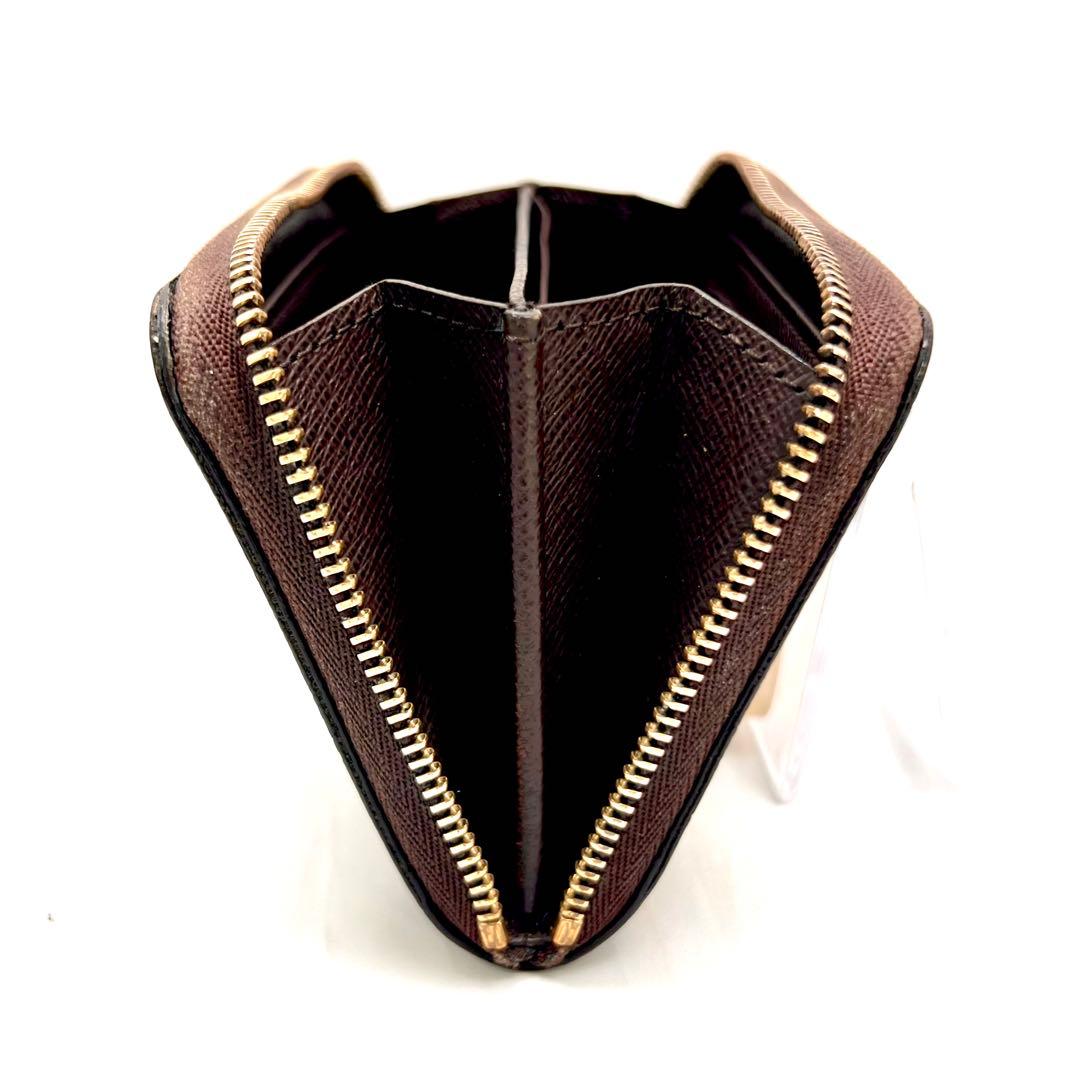 ルイヴィトン ダミエ ジッピーパース N63070 ラウンドジップ