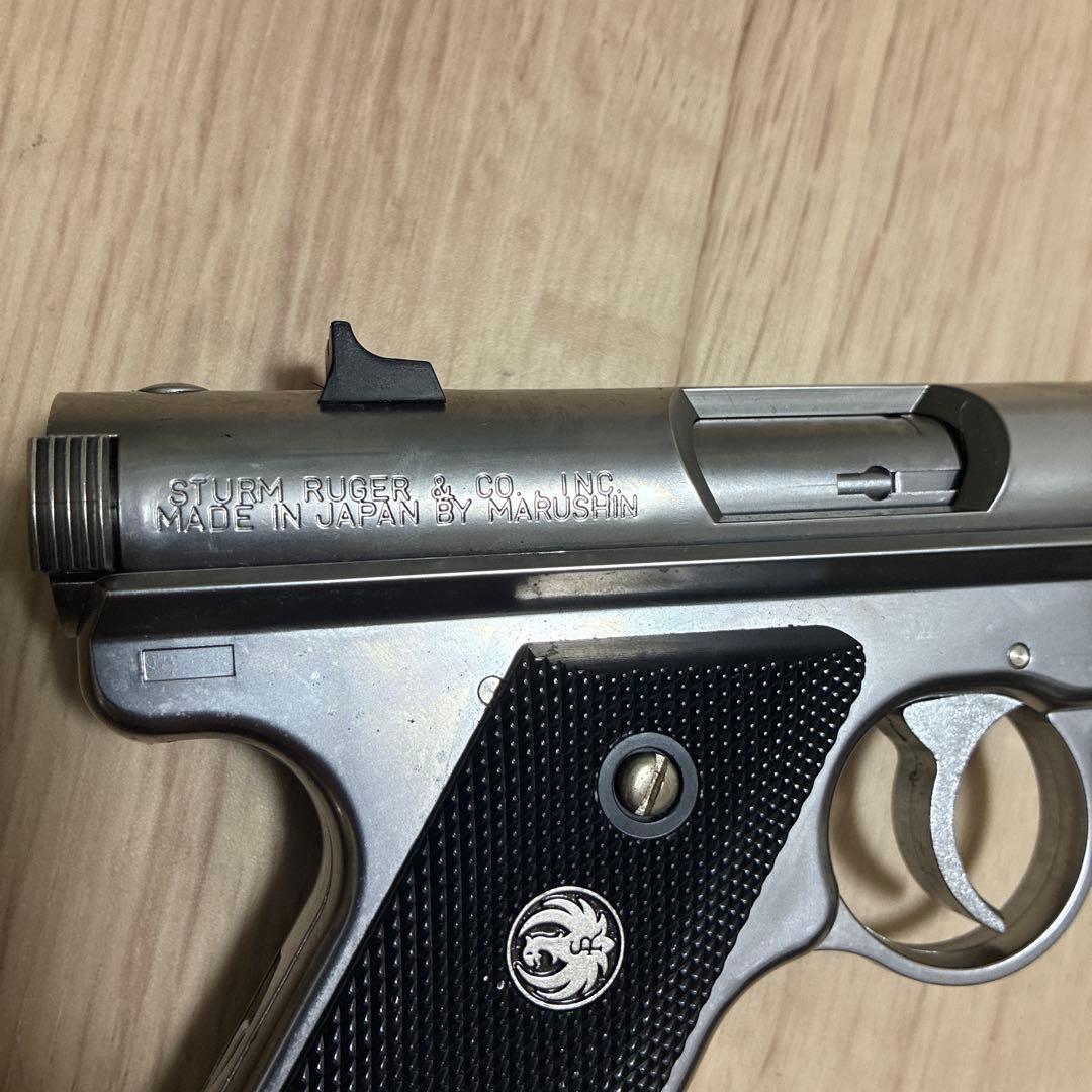 サバゲー最強サイドアーム　マルシン　スタームルガー　アサシンズ　スペアマグ２本付