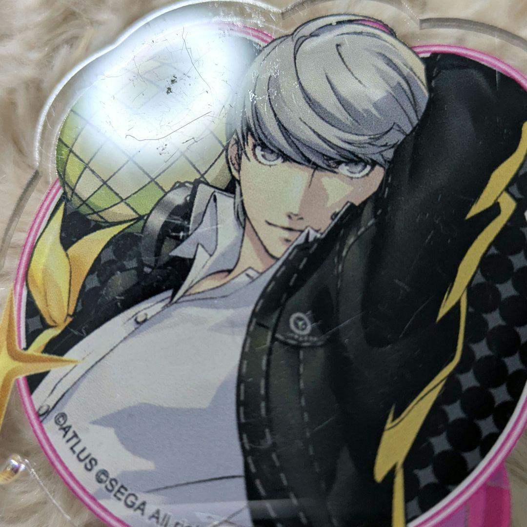 【希少】ペルソナ4 ダンシング オールナイト アクリルバッジ 主人公 鳴上悠