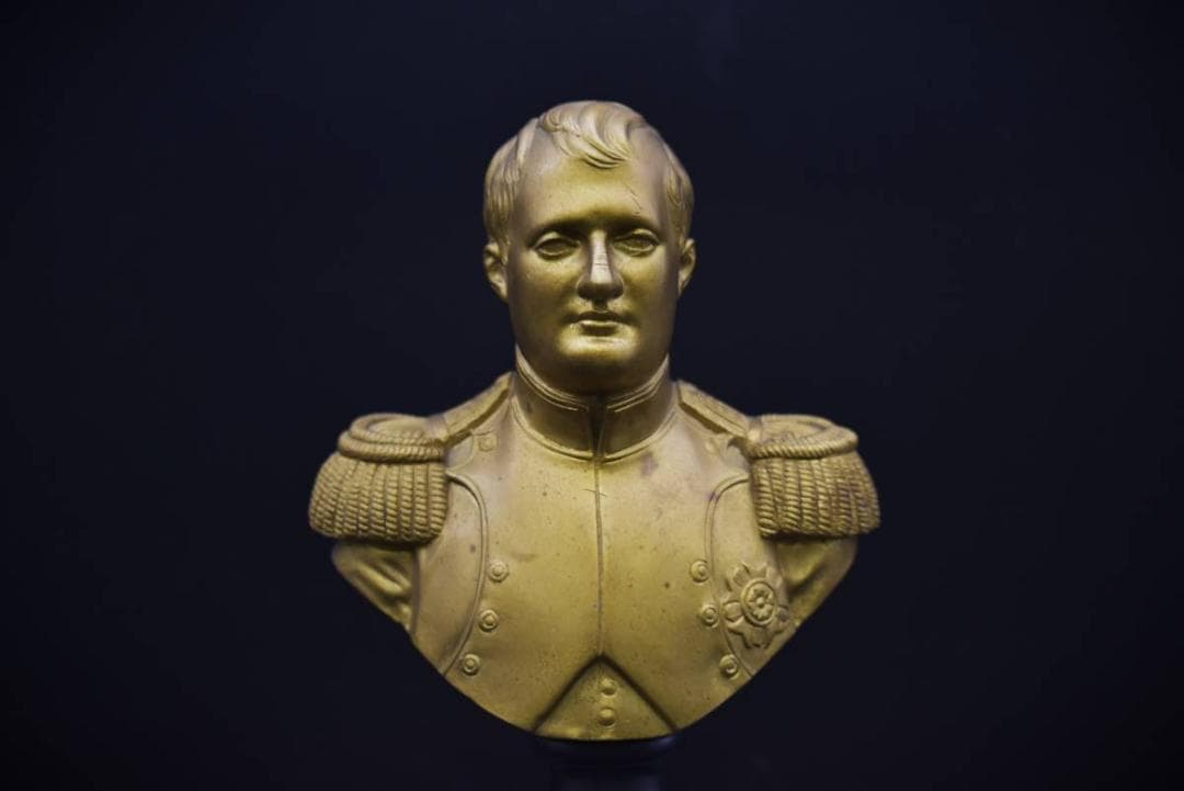 ナポレオン ボナパルト NAPOLEON ブロンズ像 バスト肖像画 頭像彫刻