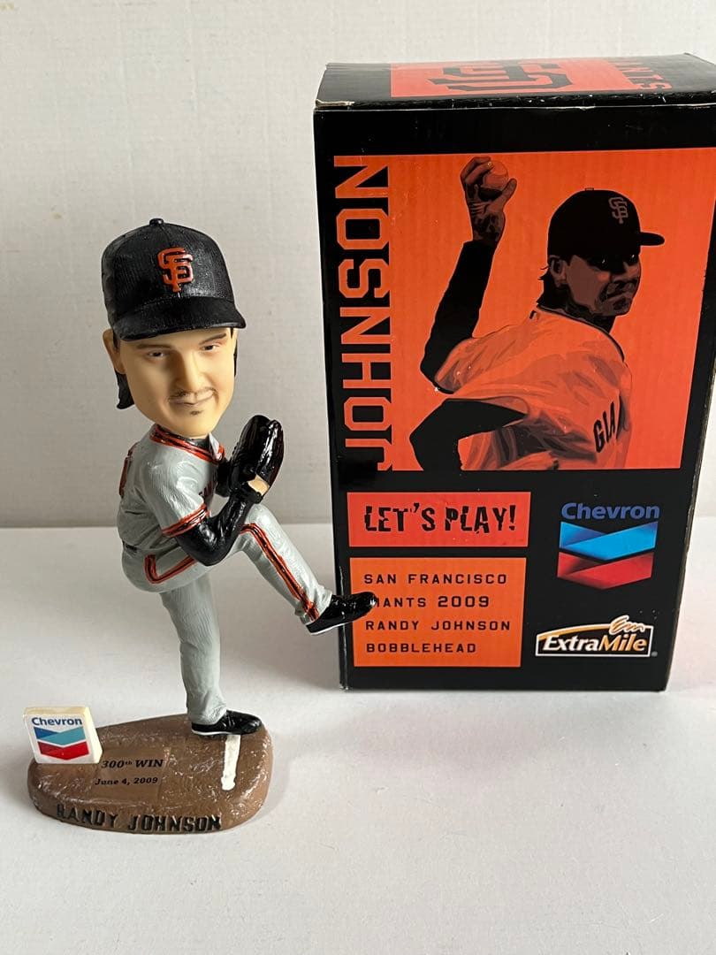 SFジャイアンツ　2009年　球場配布　 ランディ・ジョンソン　ボブルヘッド