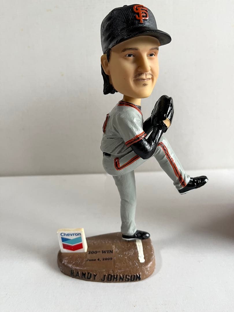 SFジャイアンツ　2009年　球場配布　 ランディ・ジョンソン　ボブルヘッド
