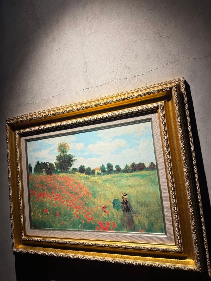 Claude Monet 【アルジャントゥイユのひなげし】