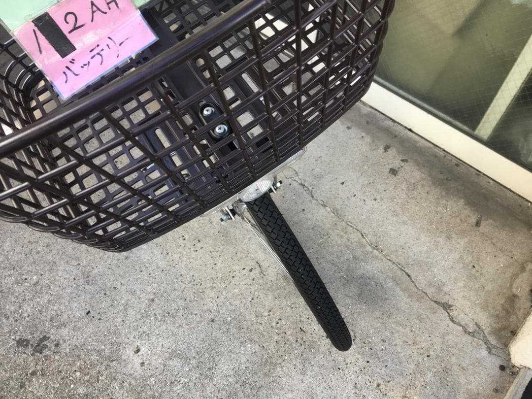 地域限定送料無料　ビビ　L　12AH　軽量モデル　シルバー　神戸市　電動自転車