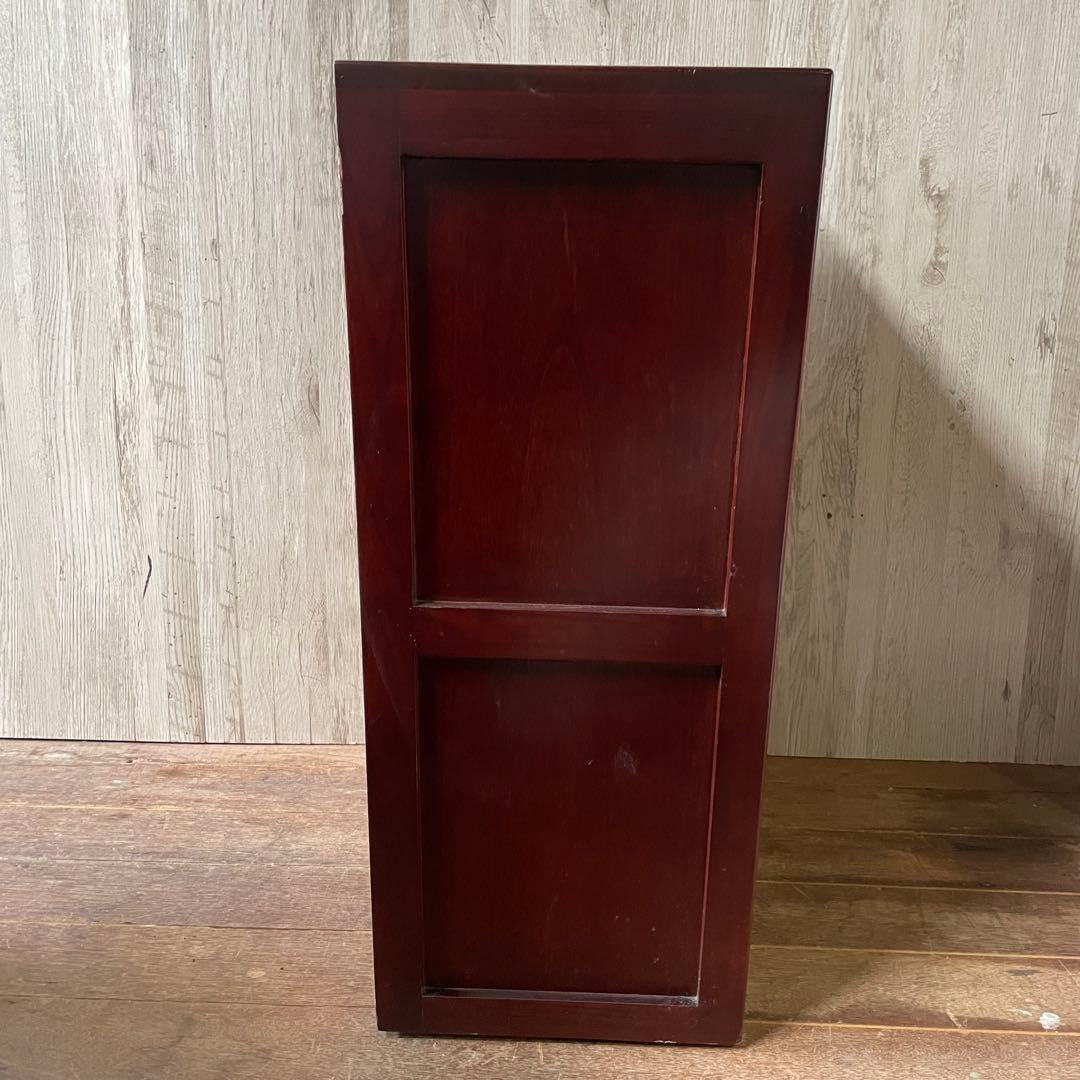 書類箪笥 書庫 桐製チェスト 便利仕分けチェスト キャスター付 大容量 書類棚