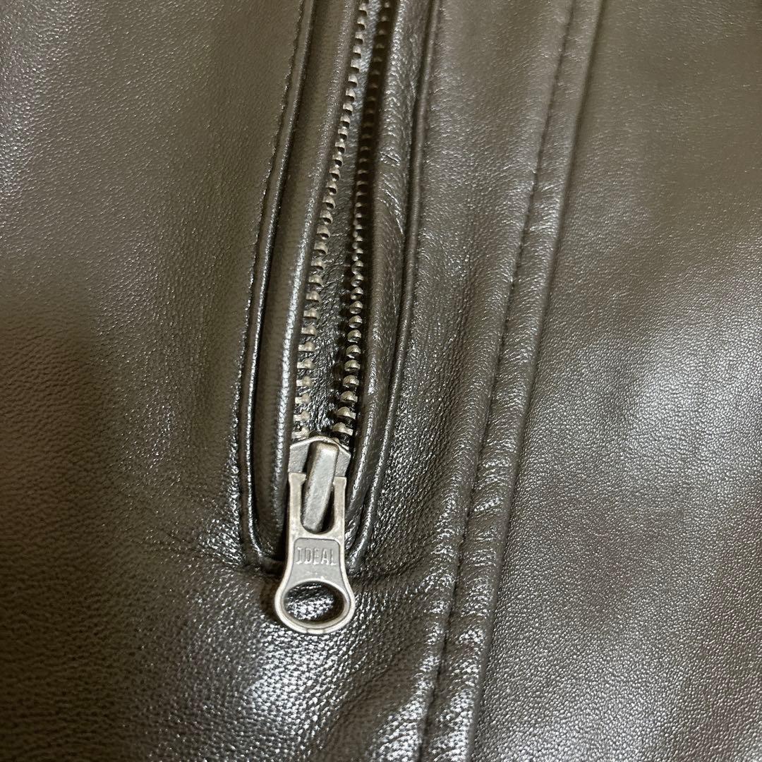 極美品☆ジャーナルスタンダード シープスキン レザー ライダース 革ジャン