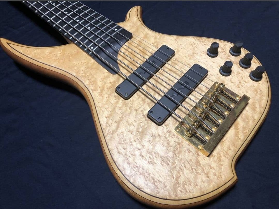 さらに値下げ！TWB-6Exotic Birdseye Maple６弦TUNE