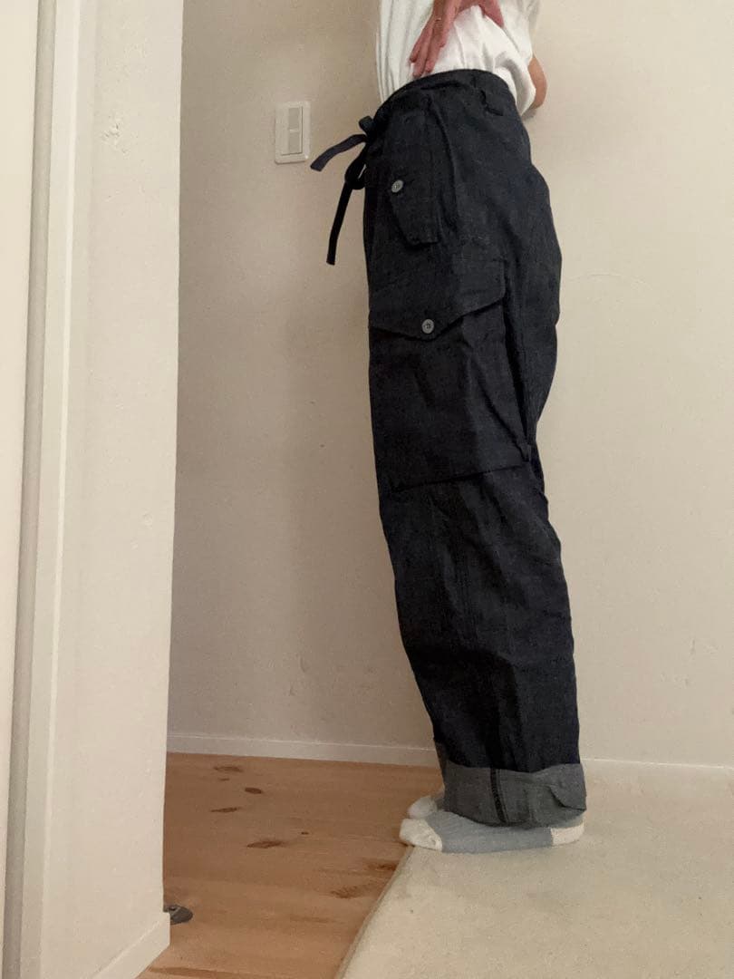 美品 nigel cabourn LYBRO/drawstring pants