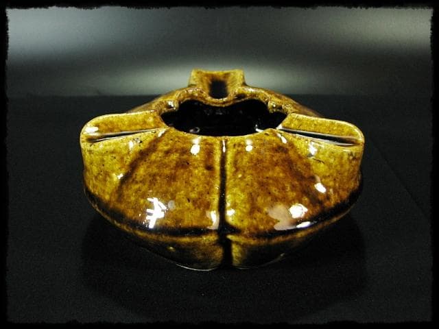 河井寛次郎 飴釉 民芸 民藝 e217