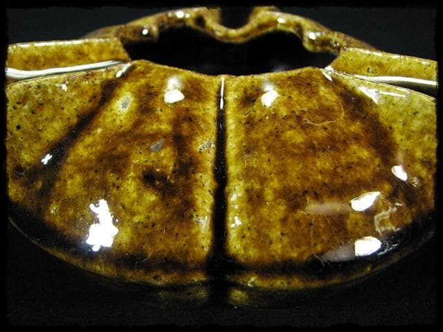 河井寛次郎 飴釉 民芸 民藝 e217