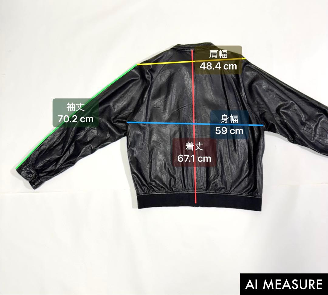 ポロラルフローレン レザージャケット シングルライダース ブラック XL