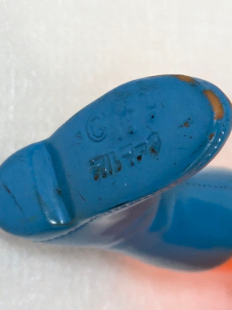 ブルマァク　トリプルファイター　SAT隊員（約15㌢）当時物　ソフビ