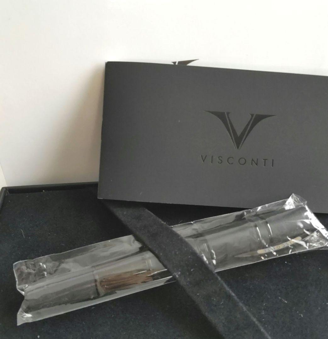 溶岩 ホモサピエンス VISCONTI 万年筆 ダークエイジ ダーククリスタル