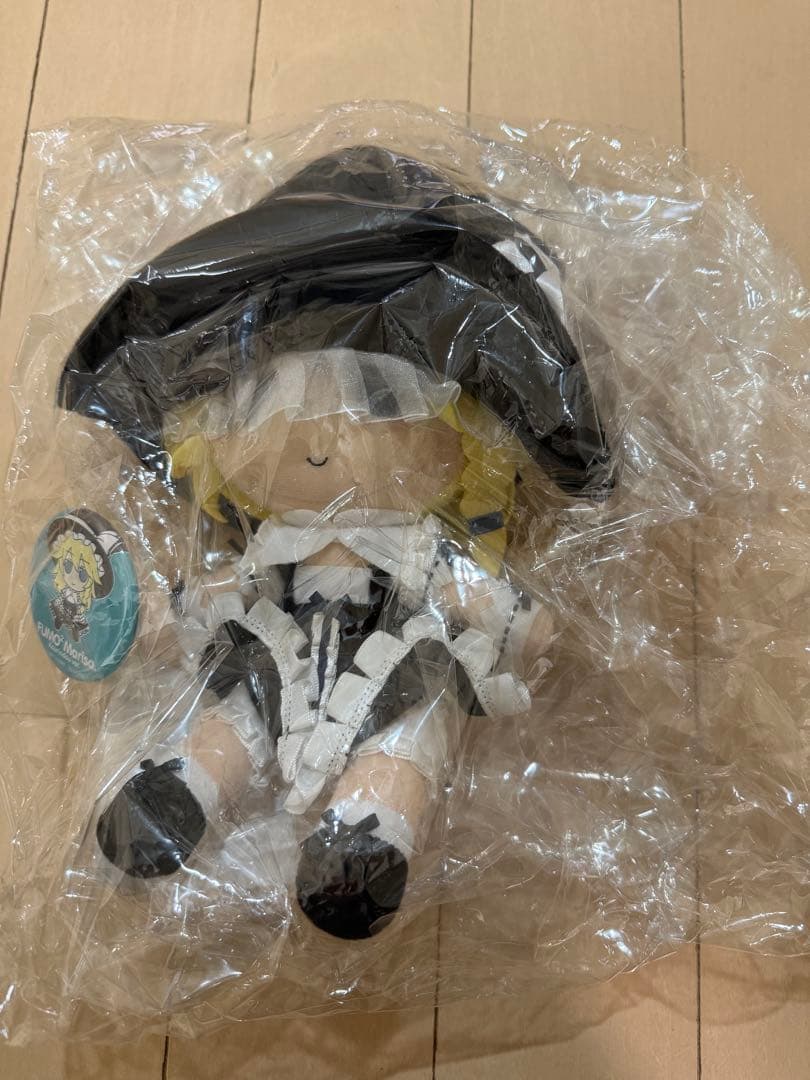 東方ぬいぐるみ 【霧雨魔理沙（香霖堂ver.）】ふもふもまりさ。特典缶バッジ付き