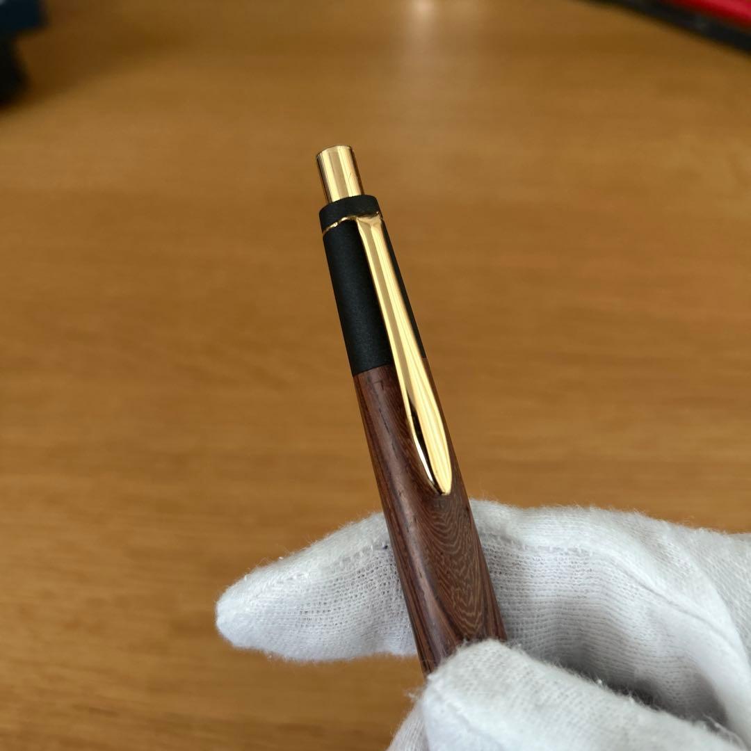 野原工芸 紫檀　木のシャープペン　0.5mm