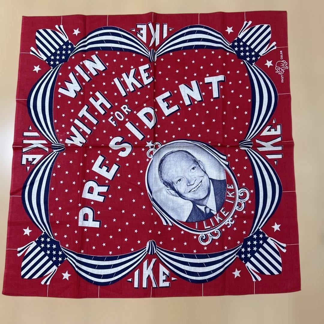 50'sアイゼンハワー バンダナ大判