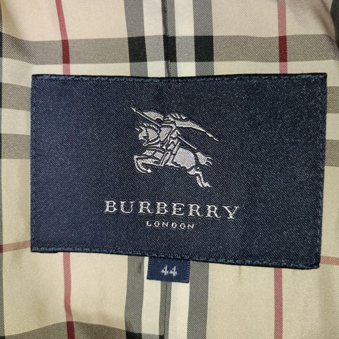 美品■BURBERRY LONDON アンゴラ混 ウールコート ホワイト