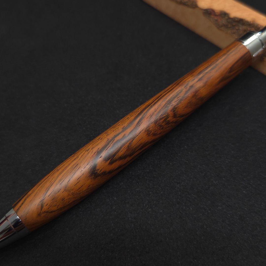 No.38ハンドメイド木軸シャーペンブラジリアンローズウッド(ハカランダ)