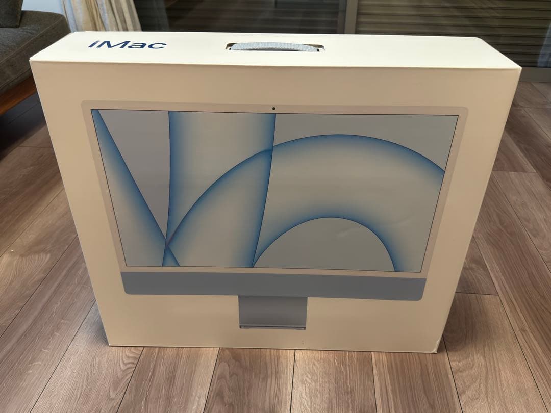 【美品】iMac 24インチ M1 2021年モデル（ブルー）