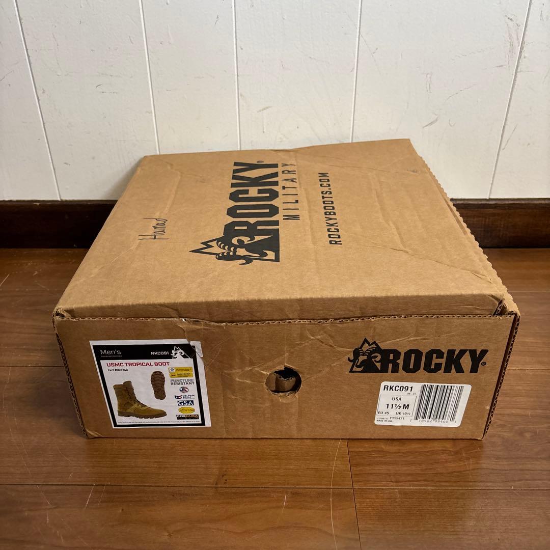 未使用　米軍実物　ROCKY USMC TROPICALBOOT 29.5cm⑤