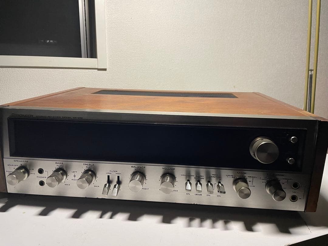 パイオニア　SX 818レシーバーアンプ　ジャンク