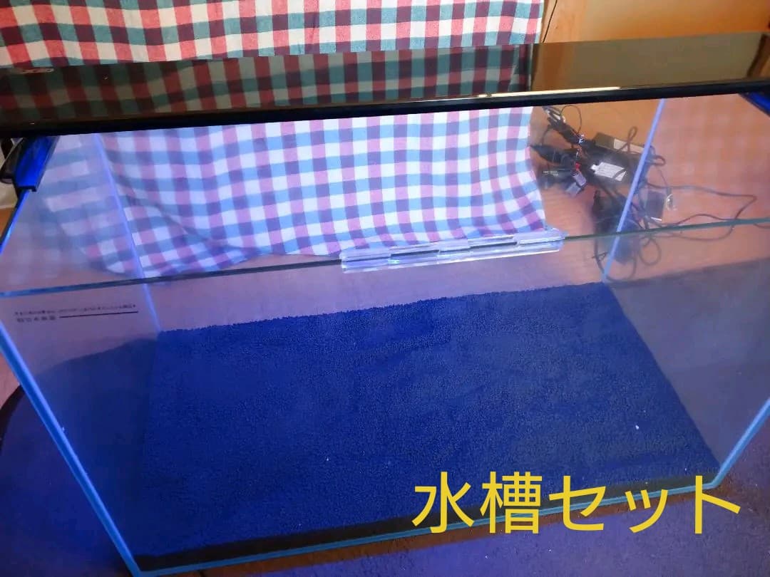 【未使用・台に傷あり】32L水槽 フルセット