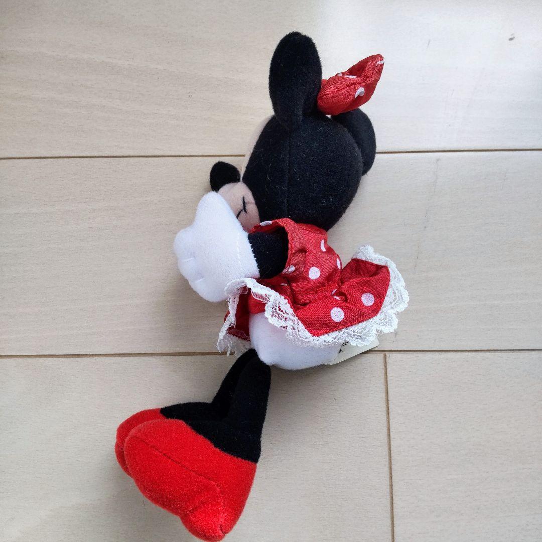 ミッキー ミニー ぬいぐるみバンド クリップ レア