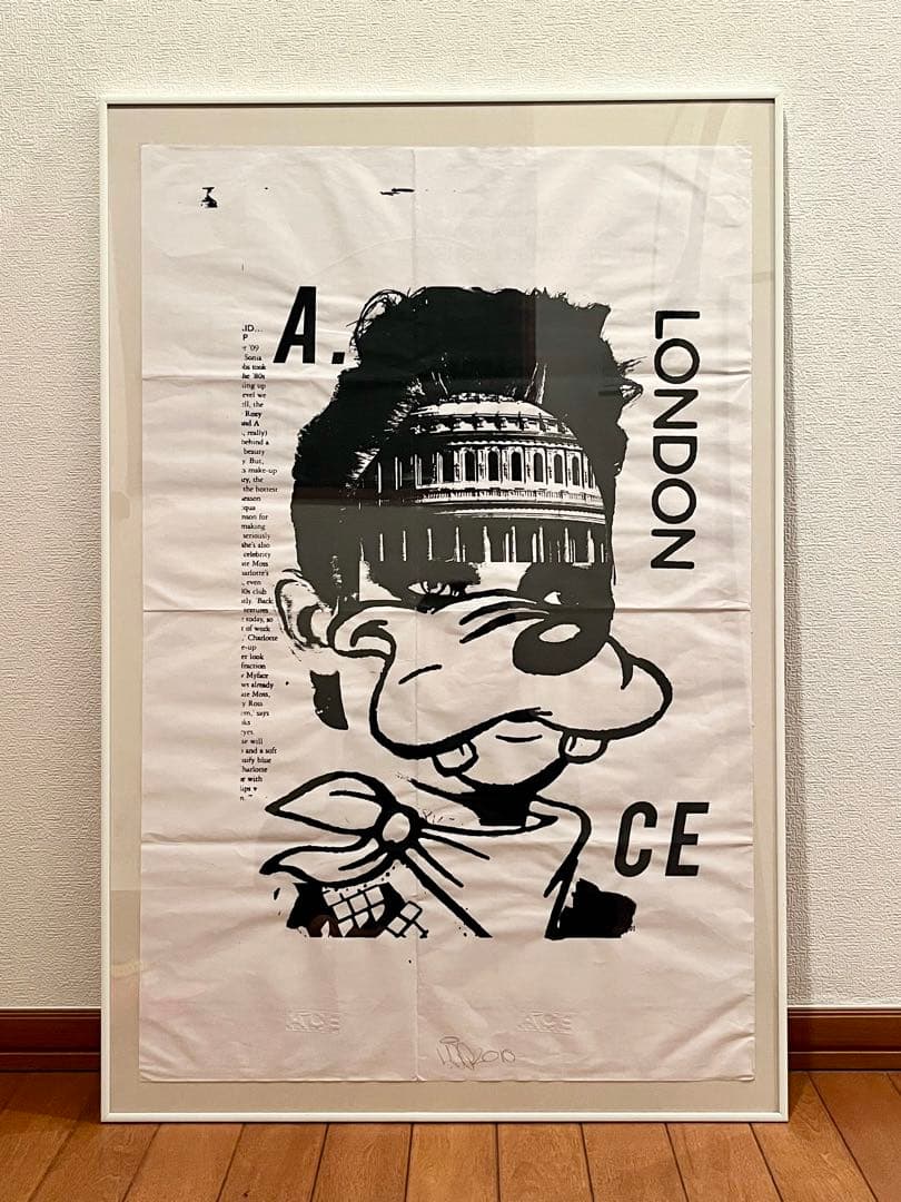 A.CE スクリーンプリント サイン入り WISH LESS購入