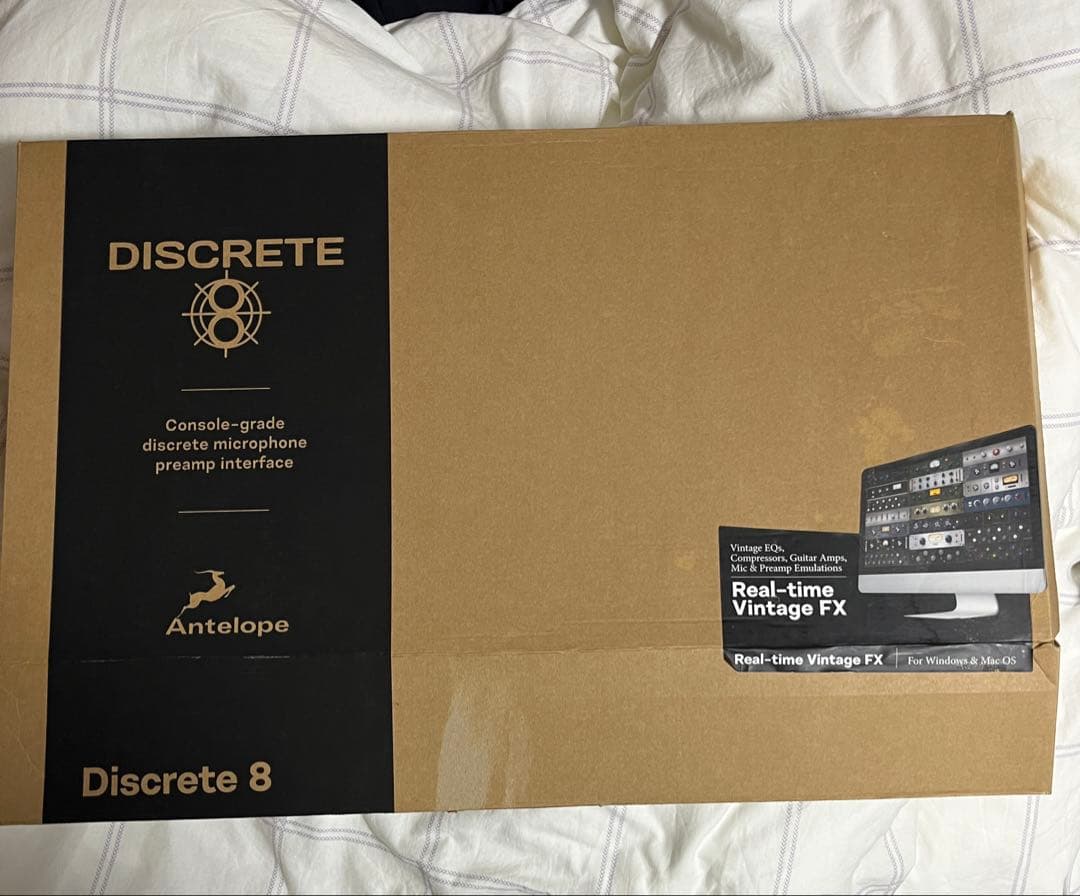 野菜生活antelope audio discrete8 箱、備品あり