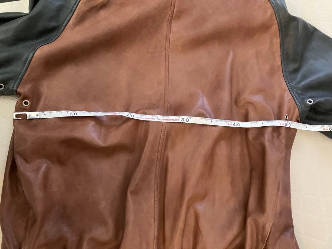 ディーゼル　DIESEL ライダースジャケット　シープレザー　羊皮　メンズ　Ｍ