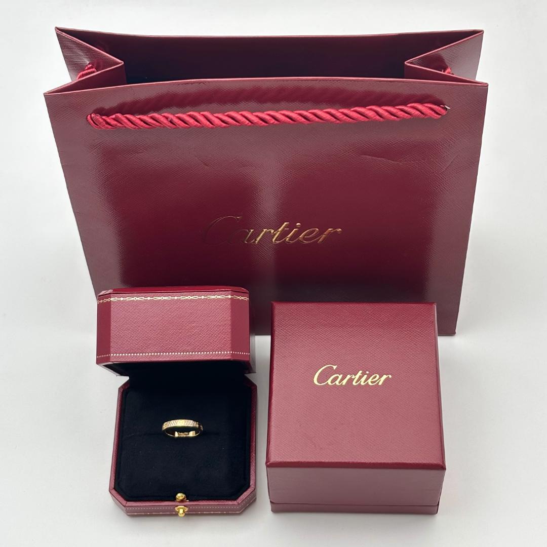 ⭐ 極美品 ✨ 18Kゴールド ダイヤモンドリング 14号