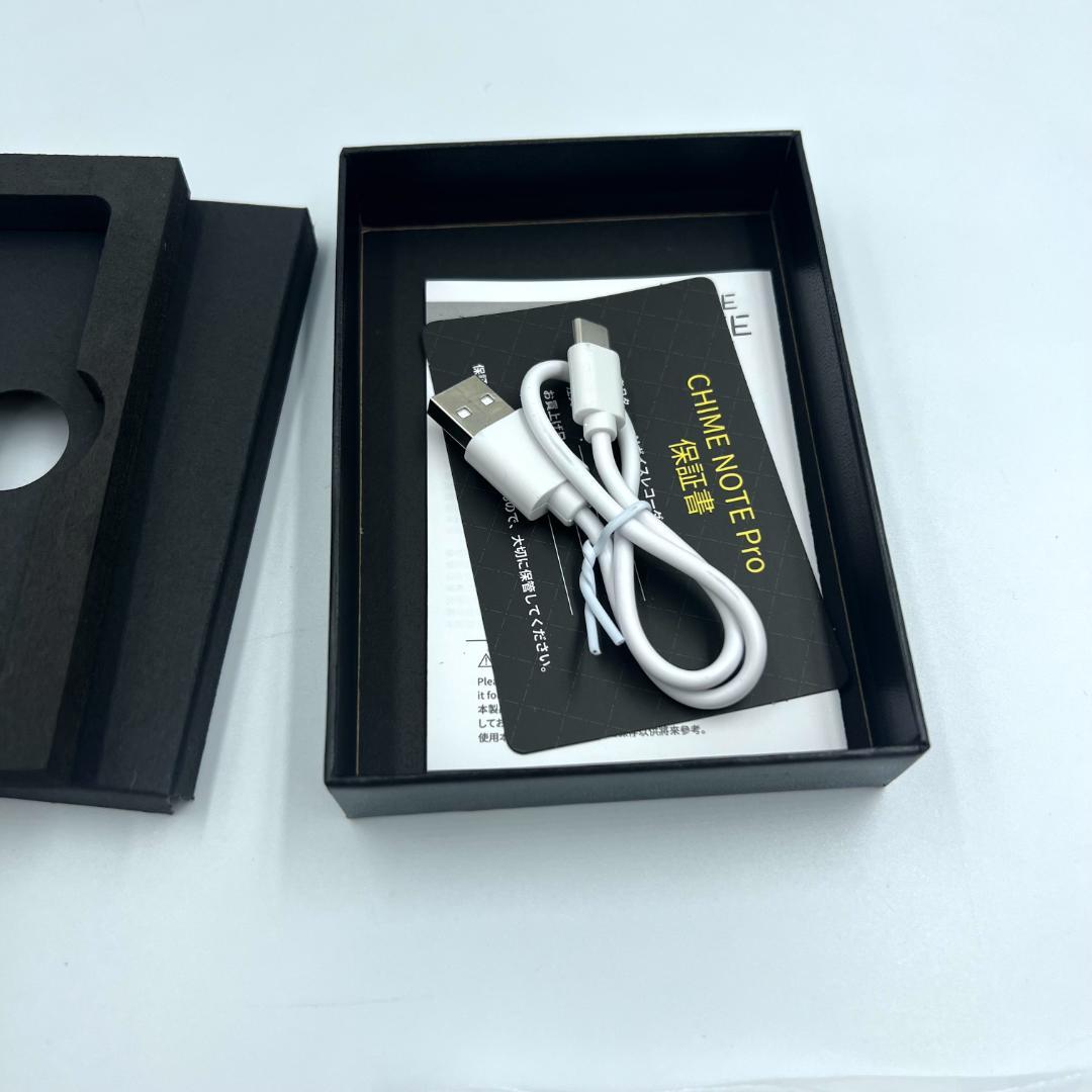 AIボイスレコーダー CHIME NOTE ChatGPT-4連携文字起こし