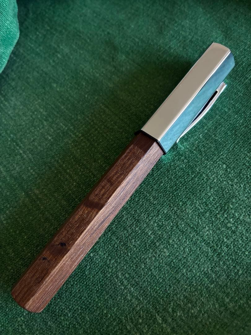 ラスト値下げ！FABER CASTELL万年筆 F オンドロ インク付き