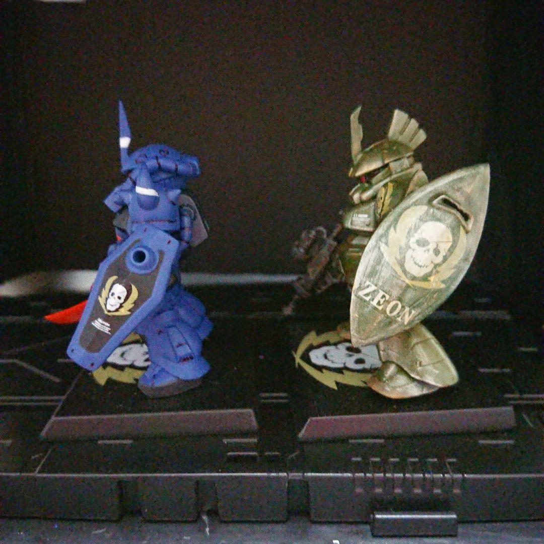 ガンダムコンバージ ヴィシュ専用 グフ ゲルググセット