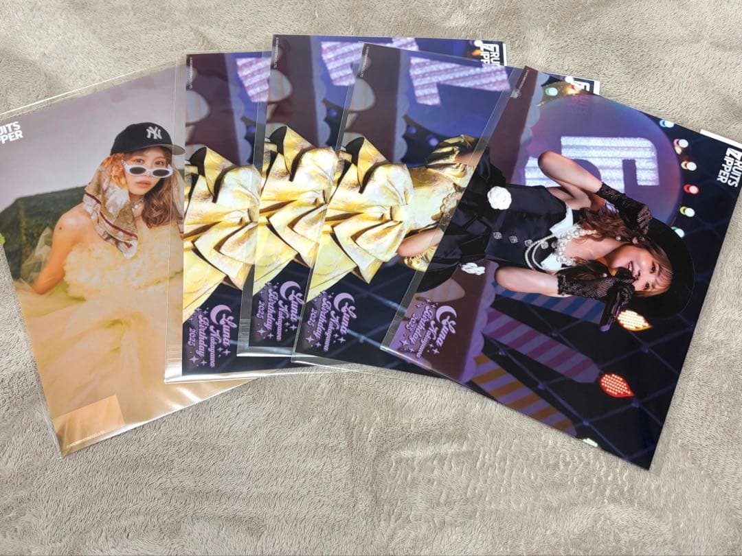 FRUITSZIPPER 仲川瑠夏生誕記念2025すきくじ 下位賞　まとめ売り