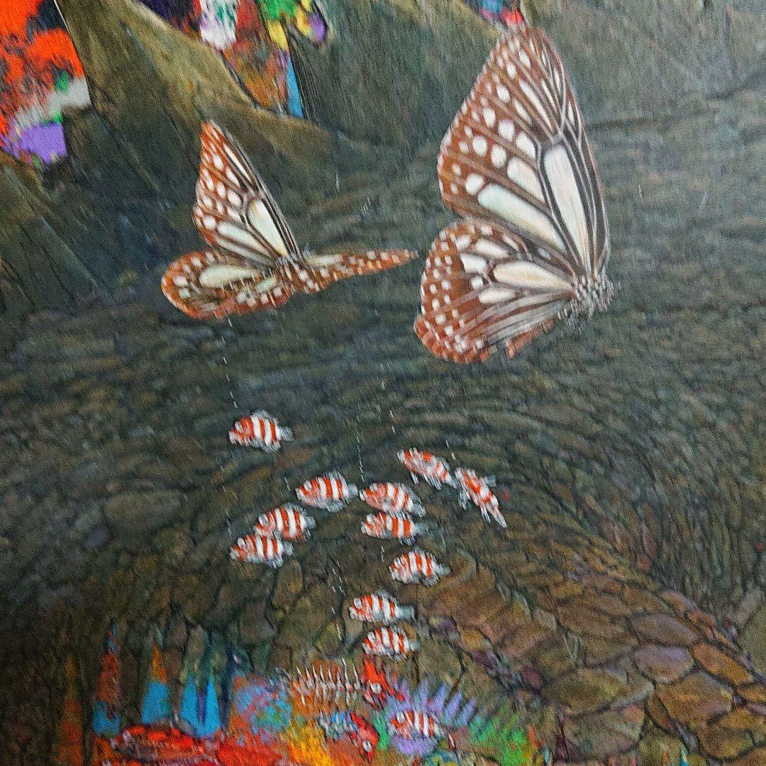 「god修羅 gyogyo#1」ミクストメディア F8号