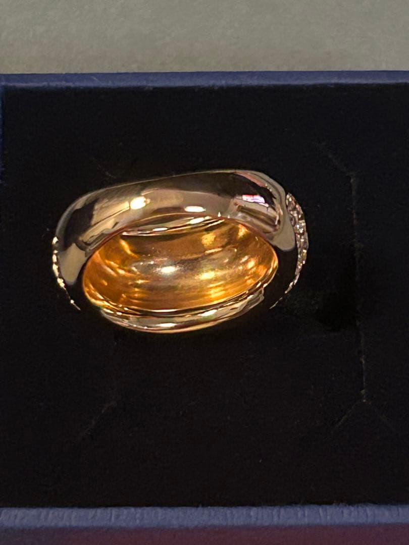 Swarovski domed ラグジュアリードームド リング 52/11号